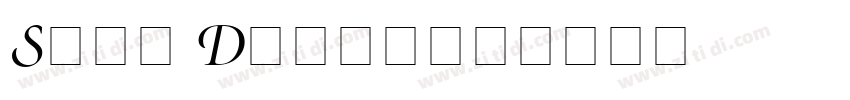 Saol Display字体转换